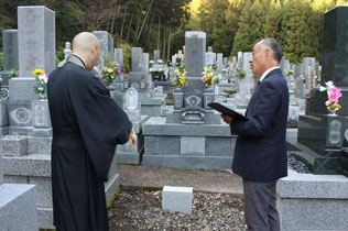 住職との確認・打ち合せ