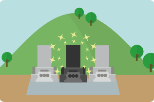 お墓のクリーニング